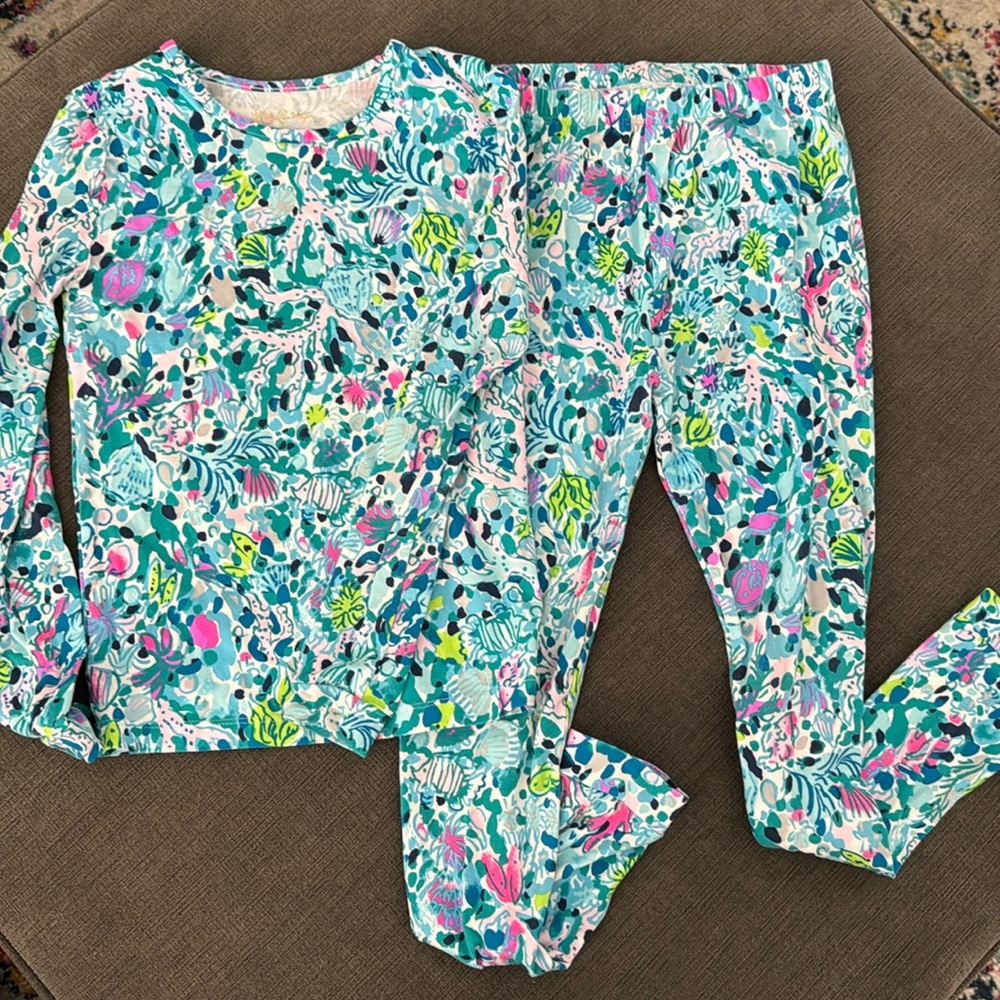 Girls Lilly Pulitzer pajama set